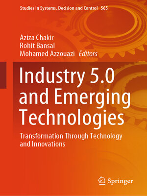cover image of Industry 5.0 and Emerging Technologies